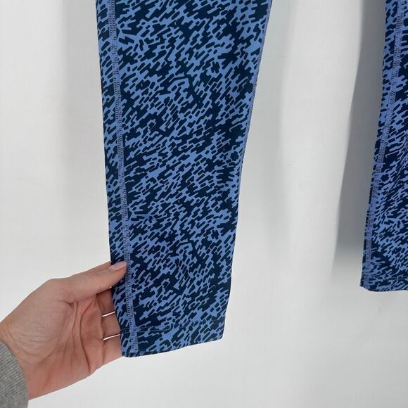 Nike Dri-FIT Essential Running‎ Crop Leggings 777168-486 Women's XS Small Blue - Picture 10 of 11